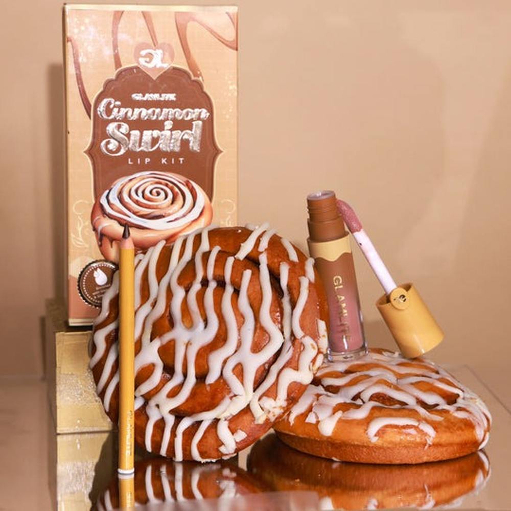 Glamlite - Cinnamon Swirl Lip kit - Bruin